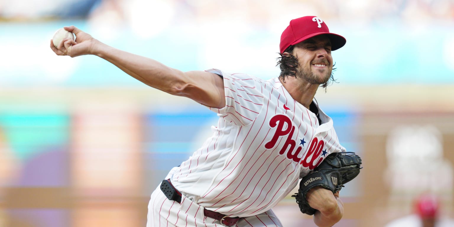 Nola sigue en ascenso con joya de siete innings y Filis hilan su sexta victoria Nola sigue en ascenso con joya de siete innings y Filis hilan su sexta victoria