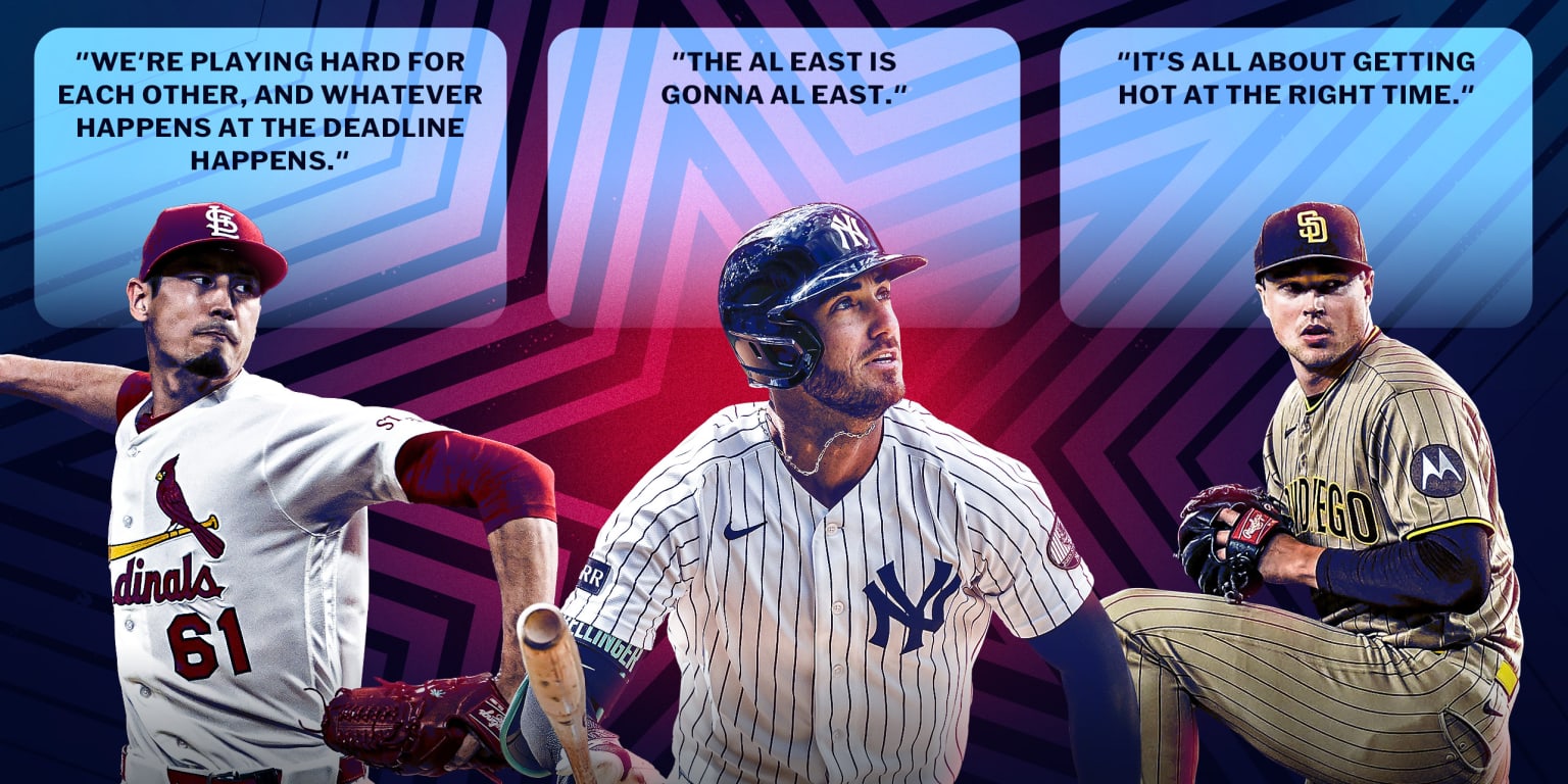 “Va a ser una locura”. Las estrellas de MLB esperan una Fecha Límite bien movida “Va a ser una locura”. Las estrellas de MLB esperan una Fecha Límite bien movida