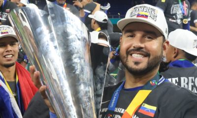 En Rojos expresan gran alegría de ver a Suárez salir campeón del Clásico Mundial