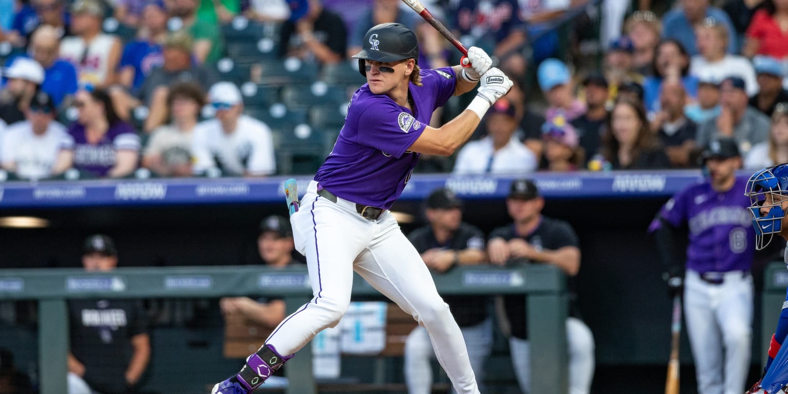 Carrigg pega triple en su debut para aportar al triunfo de Rockies vs. Cachorros