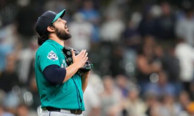 “Un momento especial para mí”: Muñoz llega a 100 salvamentos con Seattle