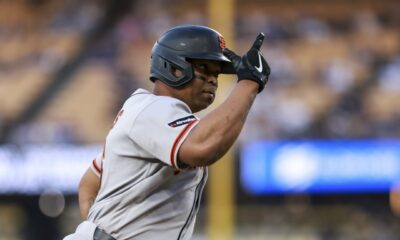 Devers, Adames impulsan a Gigantes sobre Dodgers en el primero de la serie en L.A.