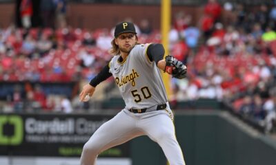 Mlodzinski demuestra la profundidad de abridores de Piratas con salida en blanco