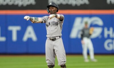 “Tienen jonrones”: Stanton no tiene problema en prestarle sus pantalones a Jazz