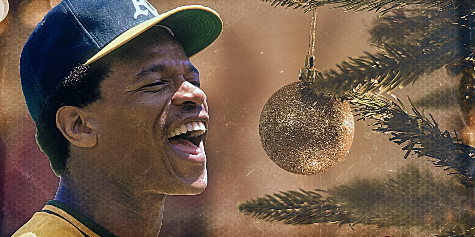 Rickey Henderson, el mejor regalo de Navidad para el béisbol