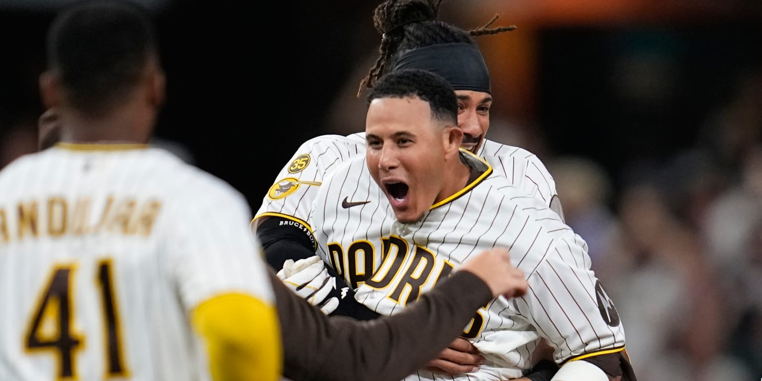 Machado sentenció a los Bravos en Petco con hit de oro en la 10ma Machado sentenció a los Bravos en Petco con hit de oro en la 10ma