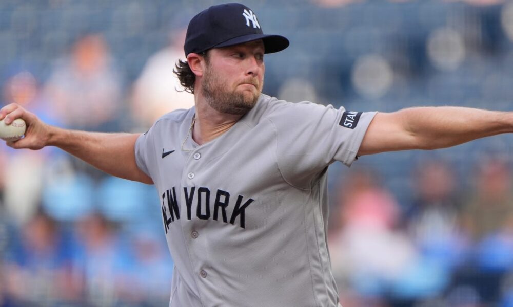 Cole firma otra joya: 10 ponches y 6.2 innings en blanco ante los Reales