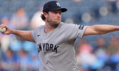 Cole firma otra joya: 10 ponches y 6.2 innings en blanco ante los Reales