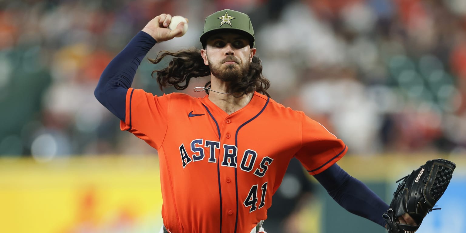 Arrighetti acarició el no-hitter en blanqueada de Astros sobre Rangers