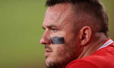 Trout (corva) se mantiene optimista tras ser inhabilitado en medio de un gran año 
