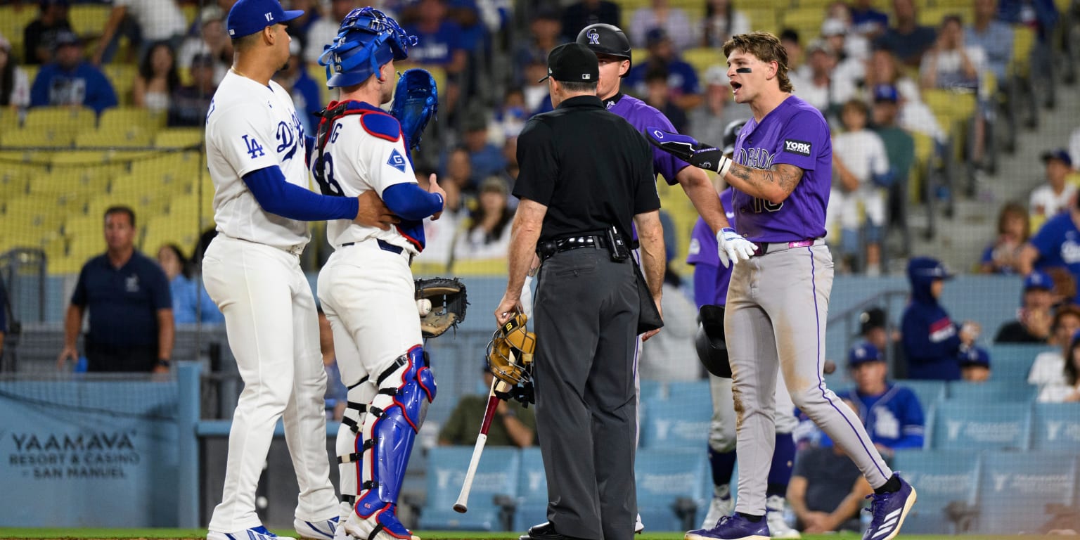 “Es béisbol”: Dodgers y Rockies aclaran malentendido que hizo que se vaciaran las bancas