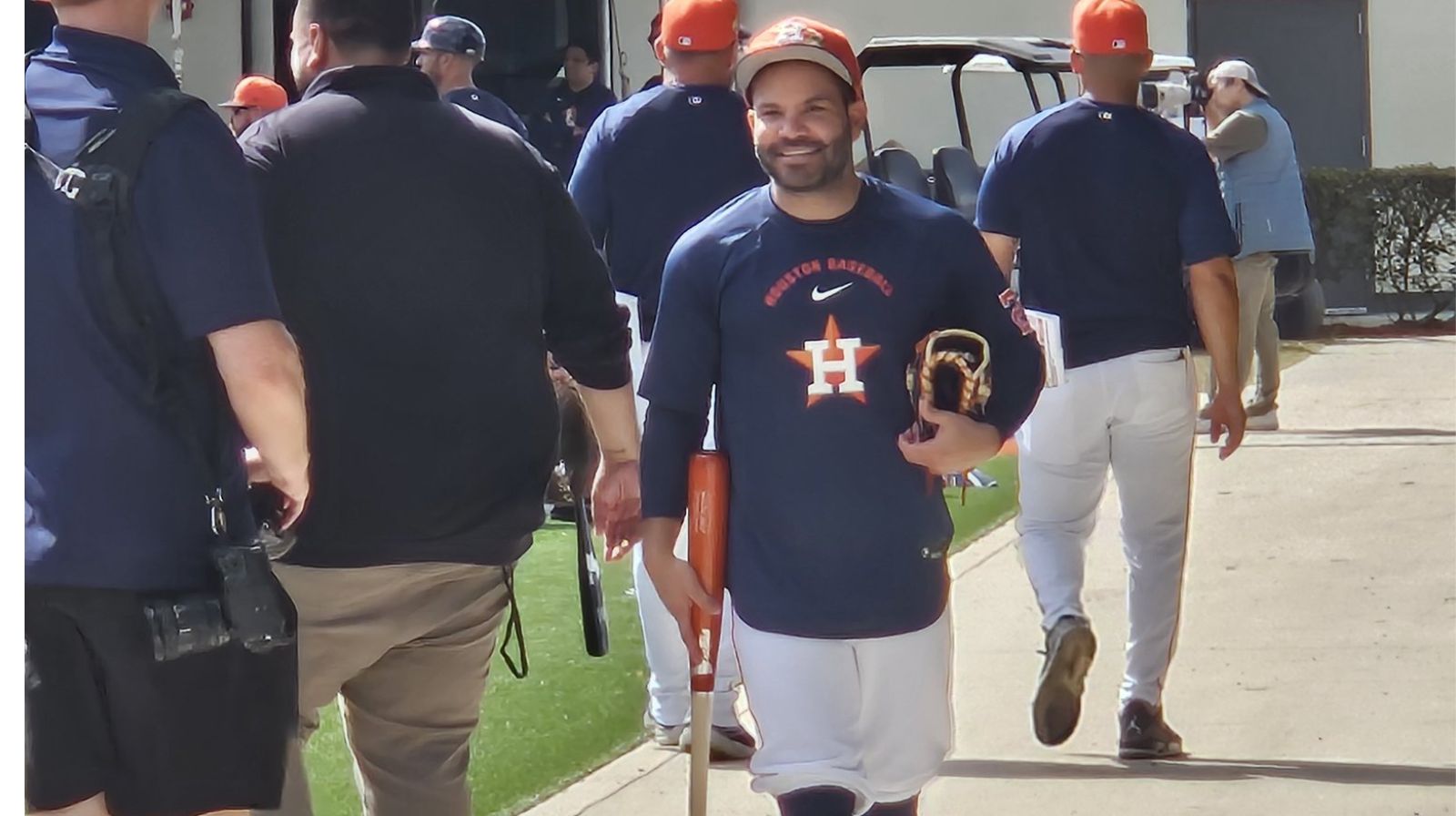 José Altuve se reporta a Houston: «No sabía qué esperar cuando llegaba al estadio el año pasado [+VIDEO]