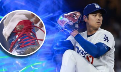 Shohei podría haber encontrado su amuleto de la suerte… en sus spikes