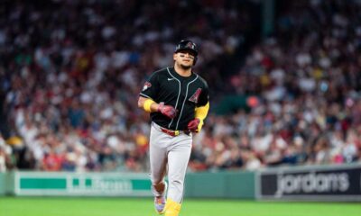Gabriel Moreno extendió su seguidilla de hits y coronó una gran serie en Fenway