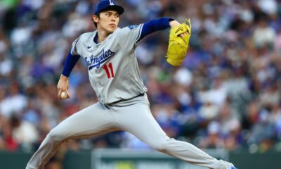 Sasaki demuestra por qué merece un lugar en la rotación de L.A. durante barrida en Denver