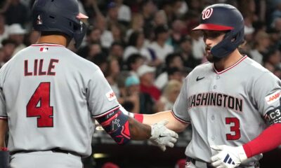 Jonrones de Mead y Crews guían triunfo de Nacionales vs. D-backs