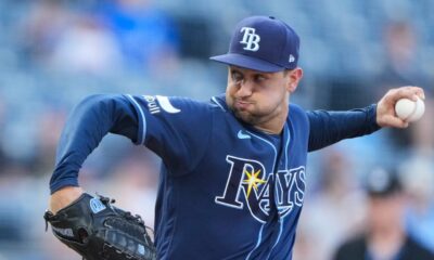Racha de Caminero termina, pero Rays barren a K.C. e hilan octavo triunfo