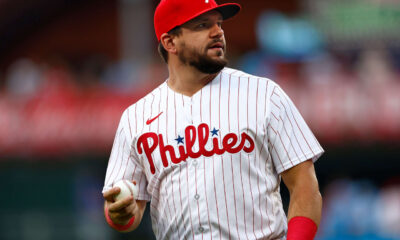 Schwarber dispara su 25to jonrón en su primer juego como 1B desde 2021
