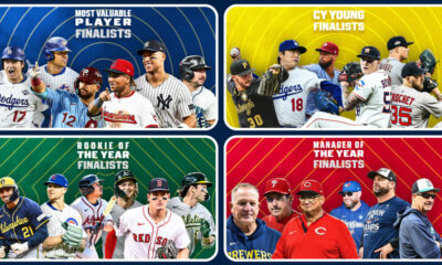 MLB anuncia finalistas de premios invidivuales