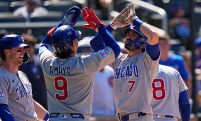 Swanson (2 HR, 7 CI) comanda paliza de Cachorros en Juego 1 ante Mets