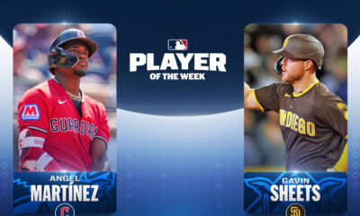 Martínez y Sheets fueron los Jugadores de la Semana; J-Rod con la Jugada de la Semana