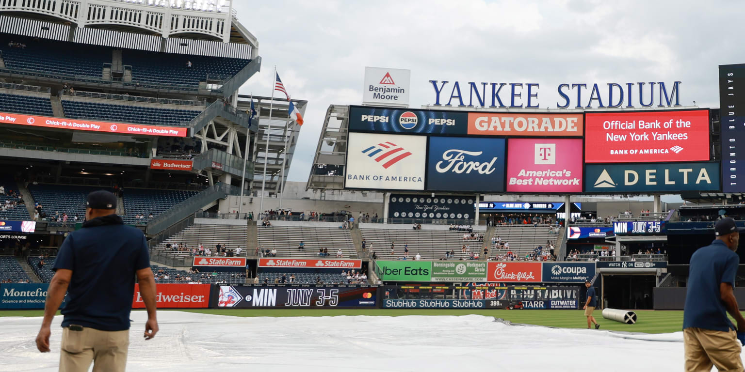 Posponen el Dodgers-Yankees del sábado por mal tiempo; doble juego el domingo