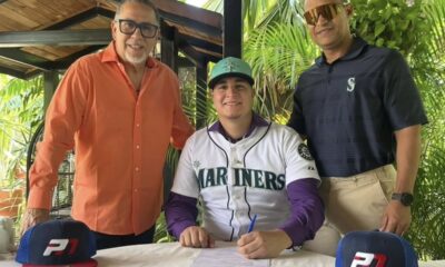 Los Marineros amarran a una joya inusual en Venezuela, lanza 100 millas y firma su primer contrato a los 25 años