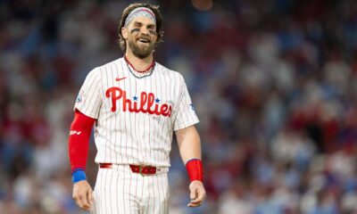 Bryce Harper completa la escalera en paliza a los Mets