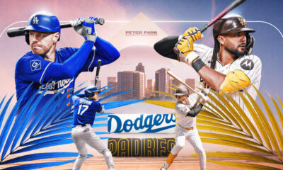 ¡Primer asalto entre Padres y Dodgers del 2026!… Y separados por medio juego