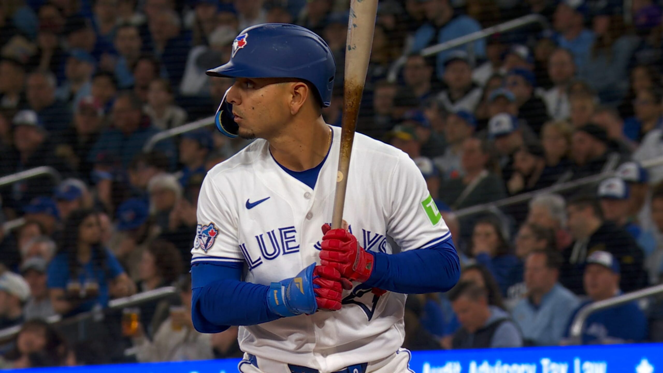 El «espíritu de campeón» tiene a Andrés Giménez bateando para .750 con Toronto [+VIDEO]