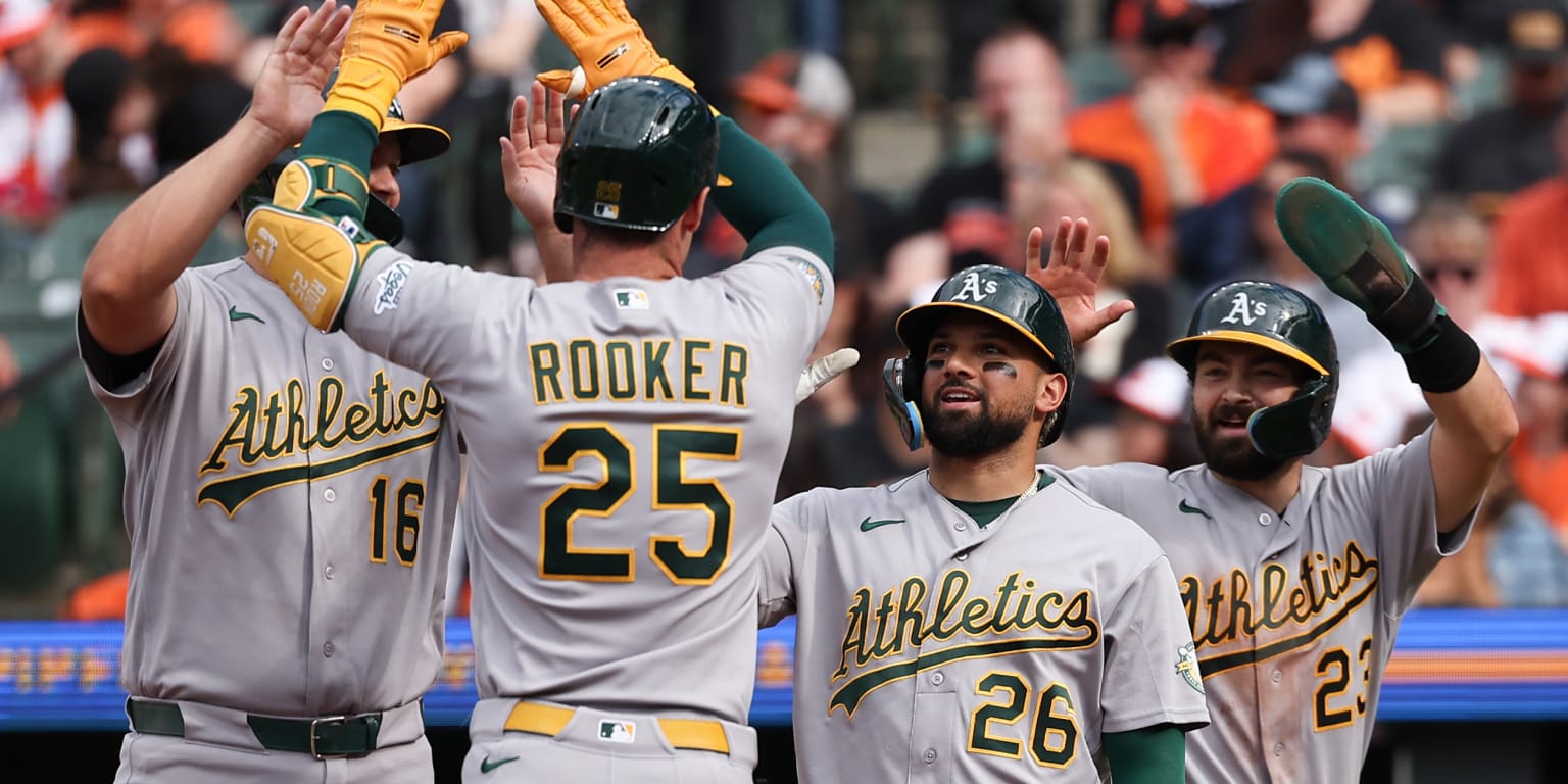 Atléticos respaldan a Civale con grandes batazos para dominar a Orioles