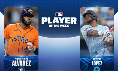 Yordan Álvarez y Otto López, Jugadores de la Semana; Schmitt con la mejor jugada