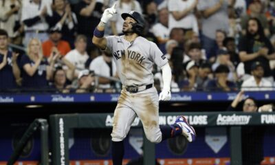 Poder (3 HR) y paciencia (10 boletos) impulsan a Yankees a su 8va victoria consecutiva