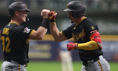 ¡Tremendo regalo! Konnor Griffin pega su primer HR en G.L. en su 20mo cumpleaños
