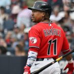 José Ramírez avanza en su recuperación y ya comenzó a dar swings