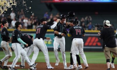 Drake poncha a cinco en su debut, pero Vargas define para los D-backs en extras Drake poncha a cinco en su debut, pero Vargas define para los D-backs en extras