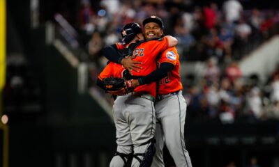 Astros se combinan para el primer juego sin hit ni carrera de MLB desde el 2024