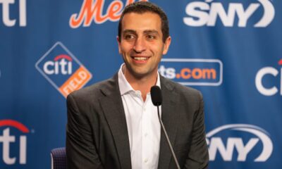 Stearns “entiende la frustración” pero defiende el plan de los Mets