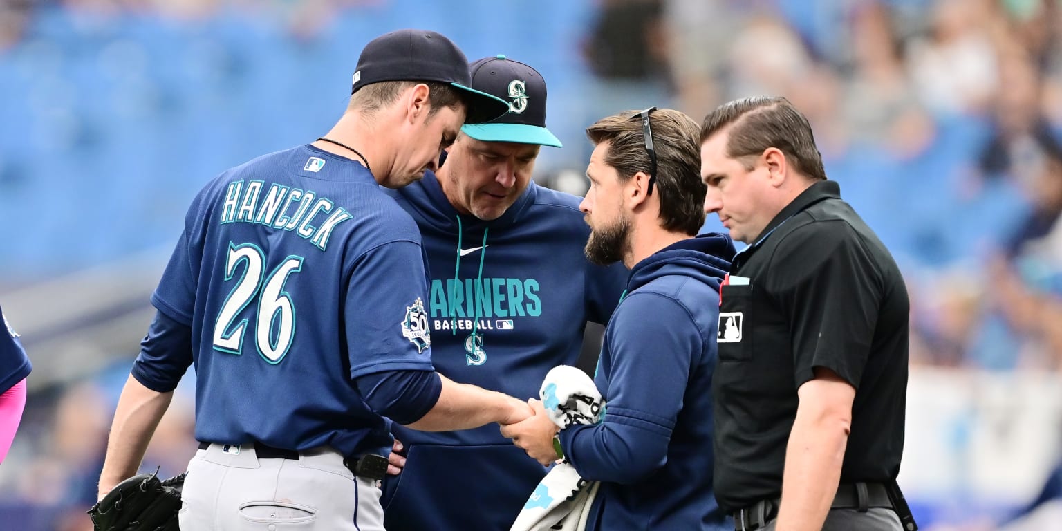 Marineros encuentran la ofensiva y salen del bache; Hancock (mano) sale por lesión 