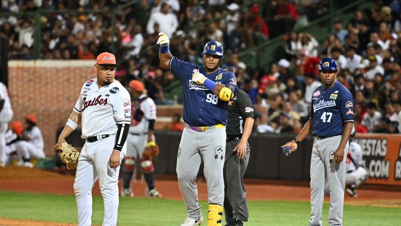 Leandro Cedeño entró en la historia de Magallanes en finales de la LVBP