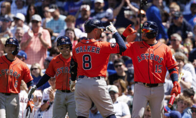 Astros sacaron las escobas en el Wrigley para extender mal momento de Cachorros