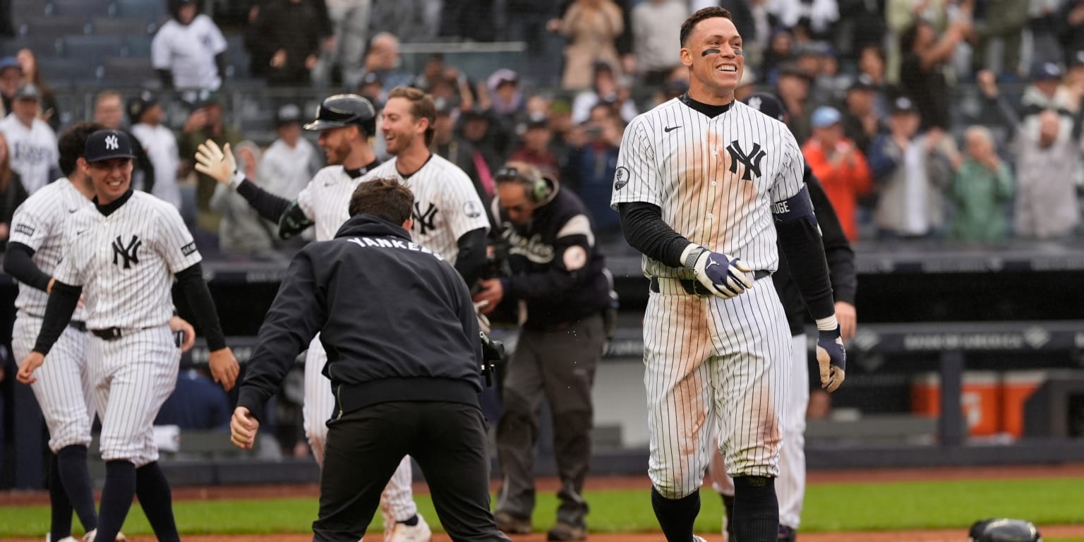 ¡Justo a tiempo! Judge rompe su sequía de jonrones con walk-off ante Rays