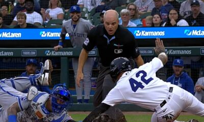 Ahora lo ves… ¡quieto! Báez saca la magia con increíble barrida en home