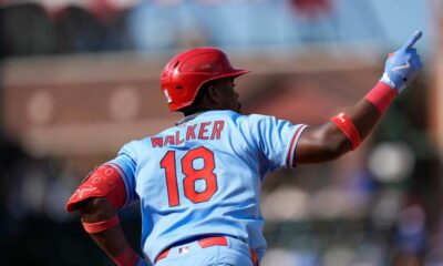 Jordan Walker impone marca de jonrones para San Luis en primeros 15 juegos