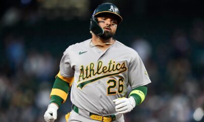 Gran noche de Cortés guía a los Atléticos a una victoria de remontada en Seattle