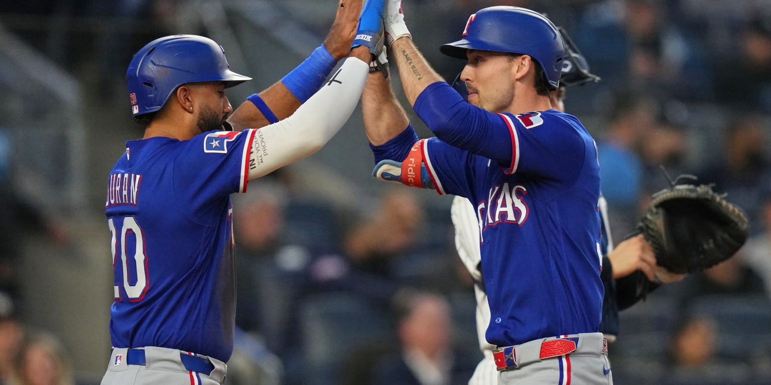 Durán siguió encendido en dominante victoria de los Rangers
