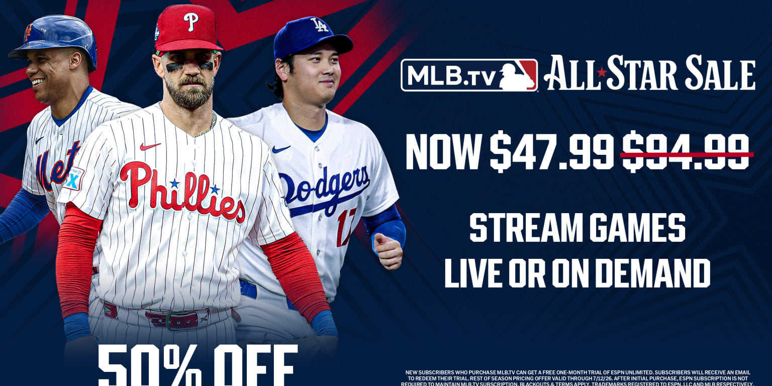 El especial “All-Star” te lleva MLB.TV con un descuento del 50% El especial “All-Star” te lleva MLB.TV con un descuento del 50%