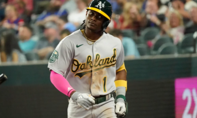 Esteury Ruiz llega vía cambio a los Dodgers