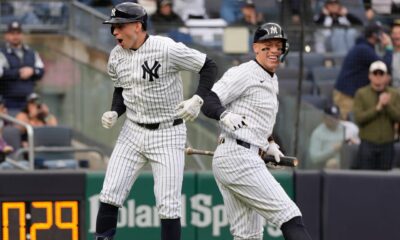 ¿El nuevo dúo dinámico? Judge (Nro. 9) y Rice (8) hacen historia de jonrones con N.Y.