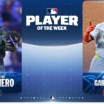 Caminero y García Jr., los Jugadores de la Semana; Hill con la mejor jugada Caminero y García Jr., los Jugadores de la Semana; Hill con la mejor jugada